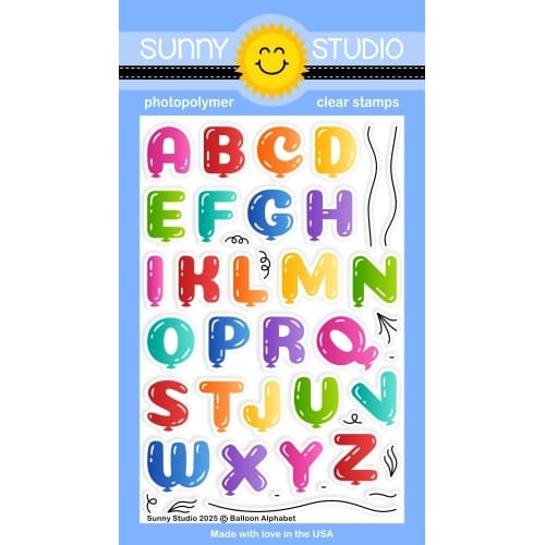 Balloon Alphabet Stamps