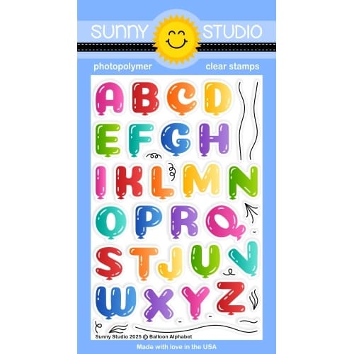 Balloon Alphabet Stamps Balloon Alphabet Stamps