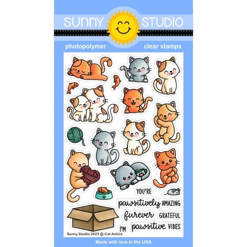 Cat Antics Stamps Cat Antics Stamps