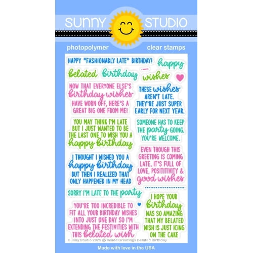 Inside Greetings Belated Birthday Inside Greetings Belated Birthday